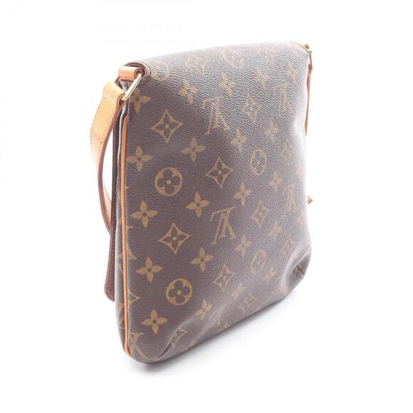 LOUIS VUITTON Brown Monogram Leather Shoulder Bag - Picture 2 of 15